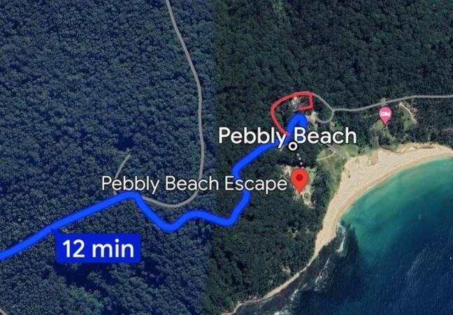 Alexander'S Cottage, Pebbly Beach East Lynne 외부 사진